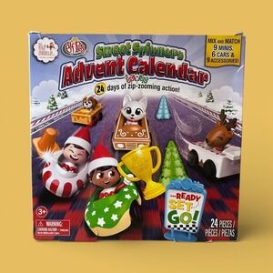 Sweet‎ Spinners ELF ON THE SHELF Advent Countdown Calendar Minis Cars Pets NEW